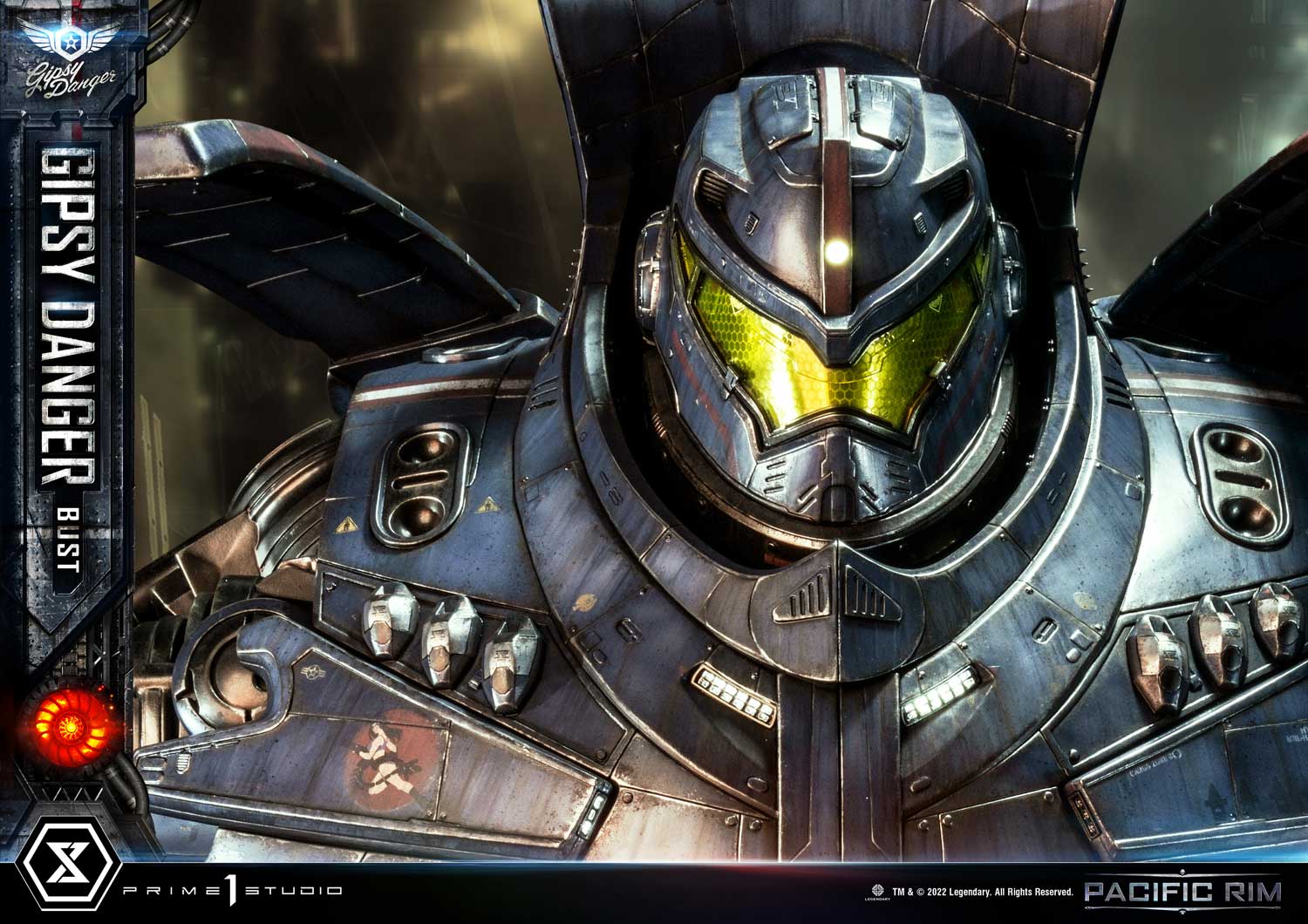 Pacific Rim Gipsy Danger Life - Size Bust Collectible Model