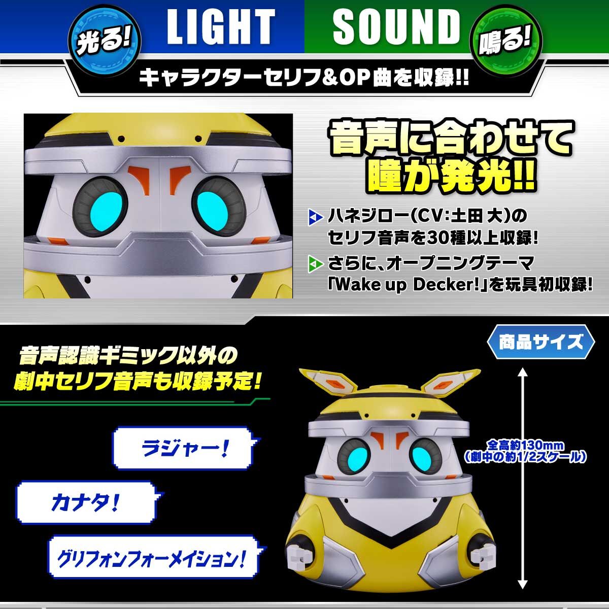 [PREORDER] Interactive! Glowing! Talking Hanejiro (HANE2)