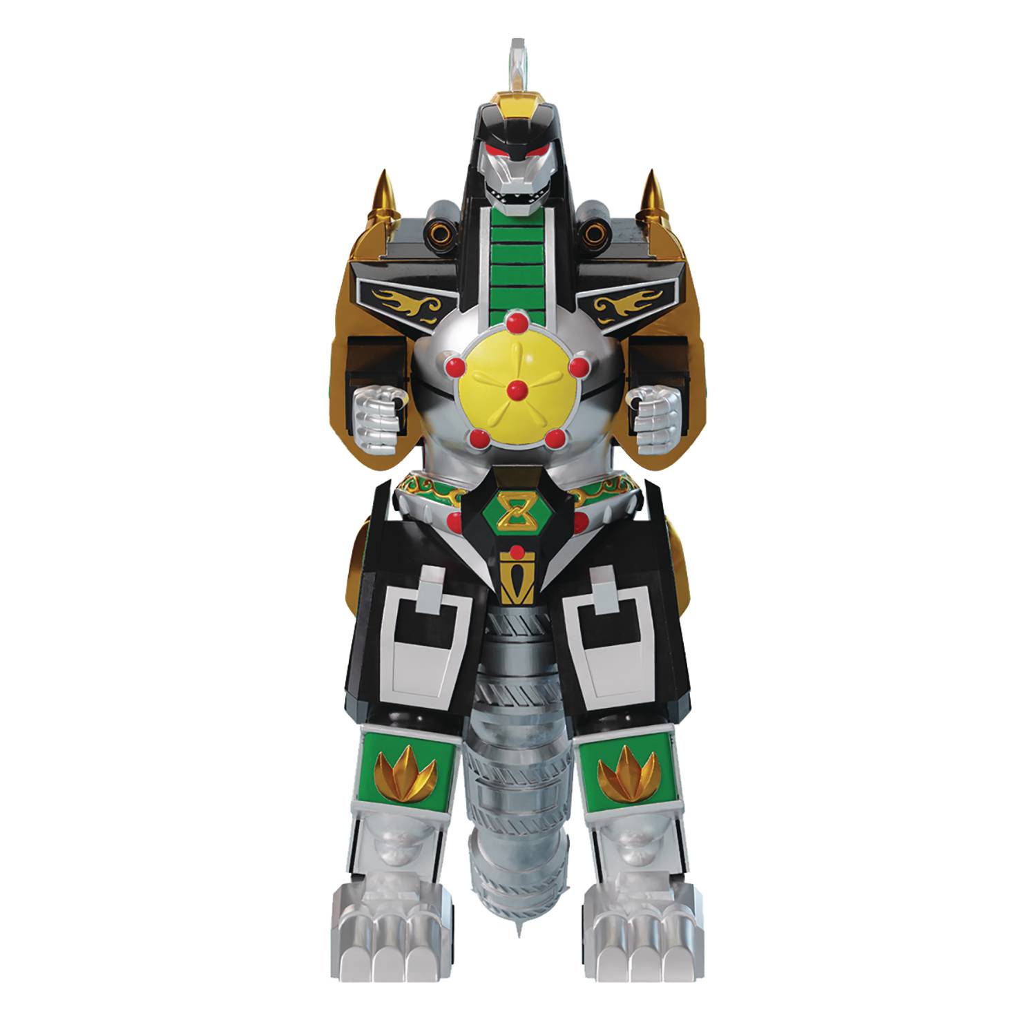 Full Color Edition - Power Rangers Super Cyborg Dragonzord with Articulation