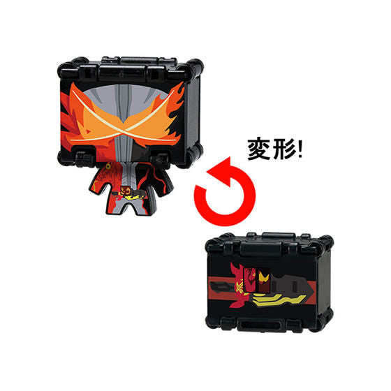 Collectible Kamen Rider Bokurun Cube Figures for Stackable Display