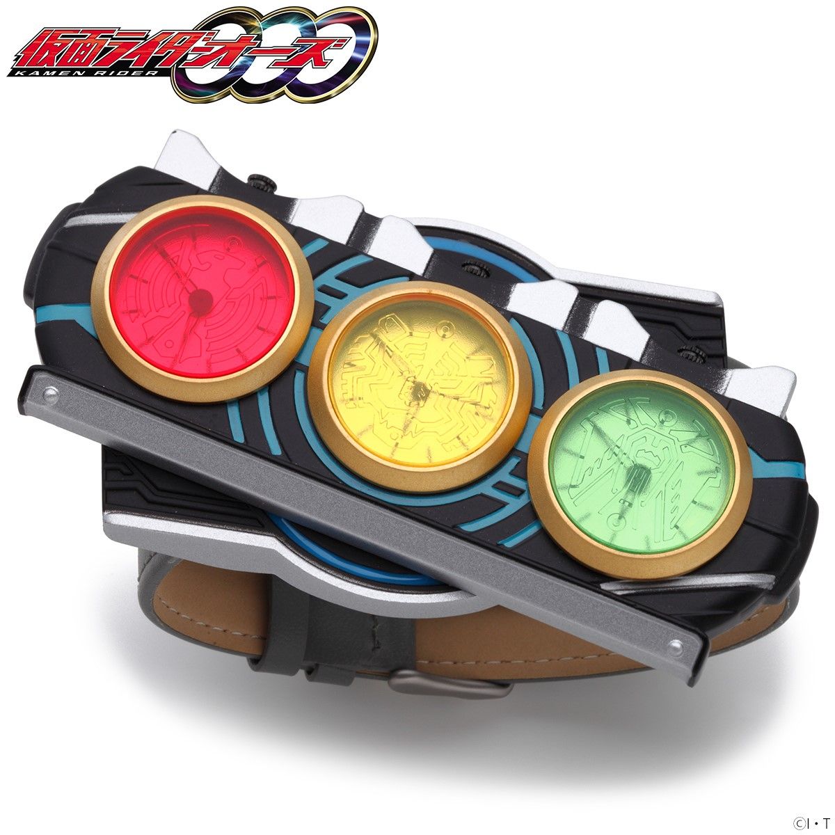 Kamen Rider OOO Live - Action Style Collectible Watch with Swappable Medals