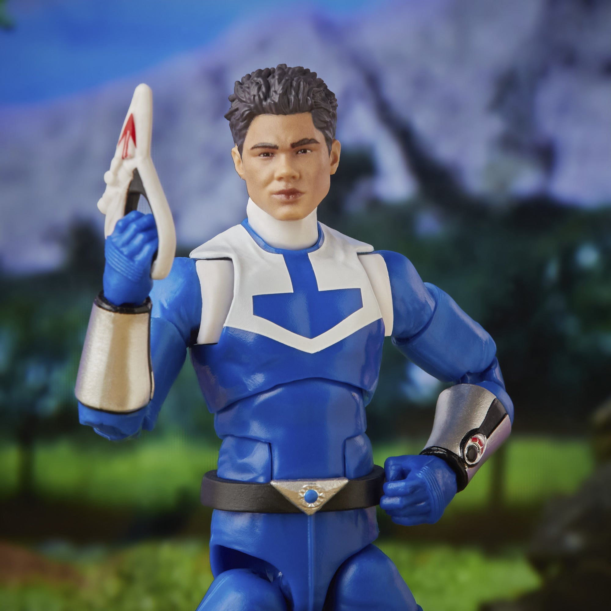 DLX Lightning Collection: Time Force Blue Ranger 6 - inch Figure with Cycle