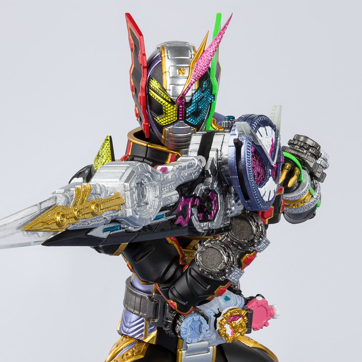 SH Figuarts High - Quality Kamen Rider Zi - O Trinity Action Figure