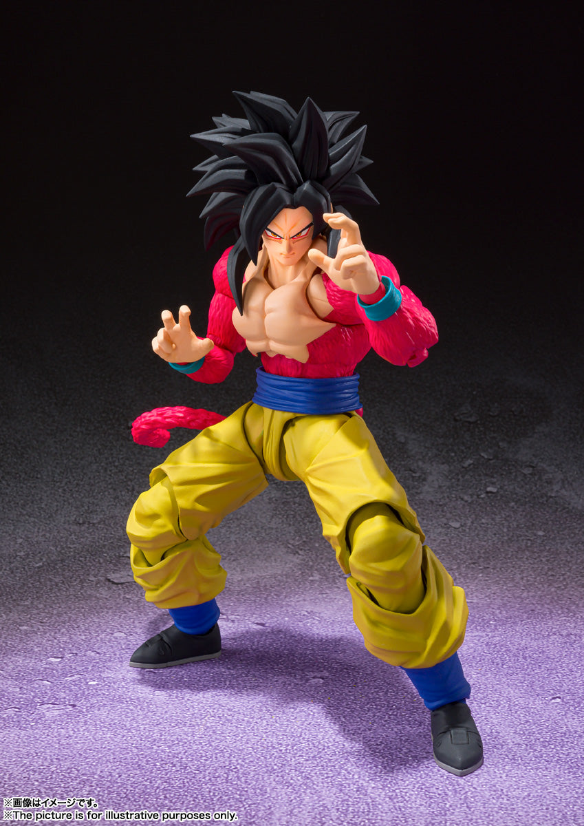 SH Figuarts Super Saiyan 4 Son Goku from Dragon Ball GT - High - Quality Collectible