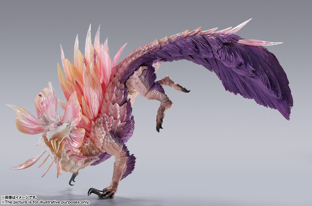 Bandai's S.H.Monsterarts Action Figure - Monster Hunter Mizutsune
