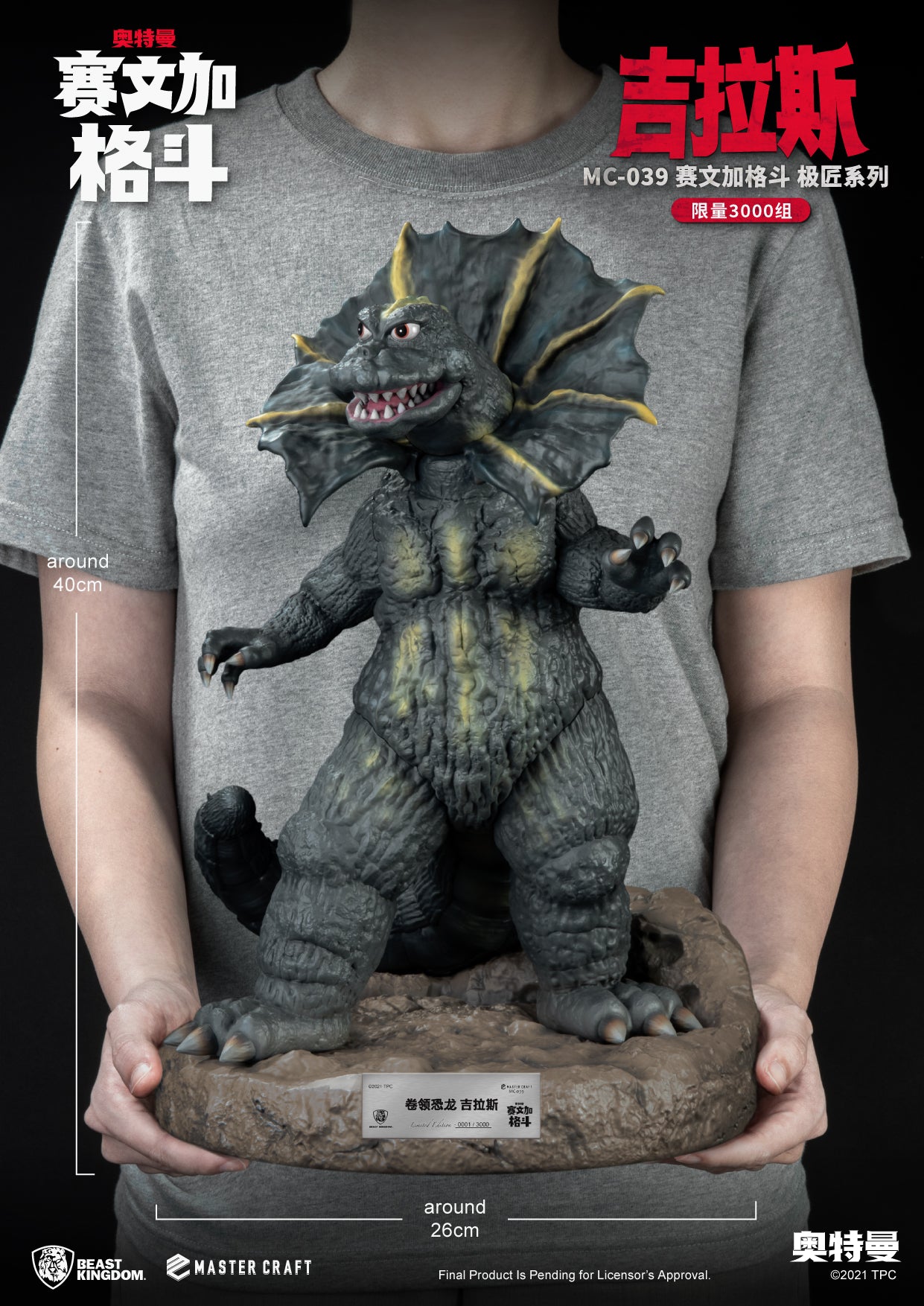 Beast Kingdom Master Craft: Unforgettable Jirahs from Ultraman Sevenger Fight