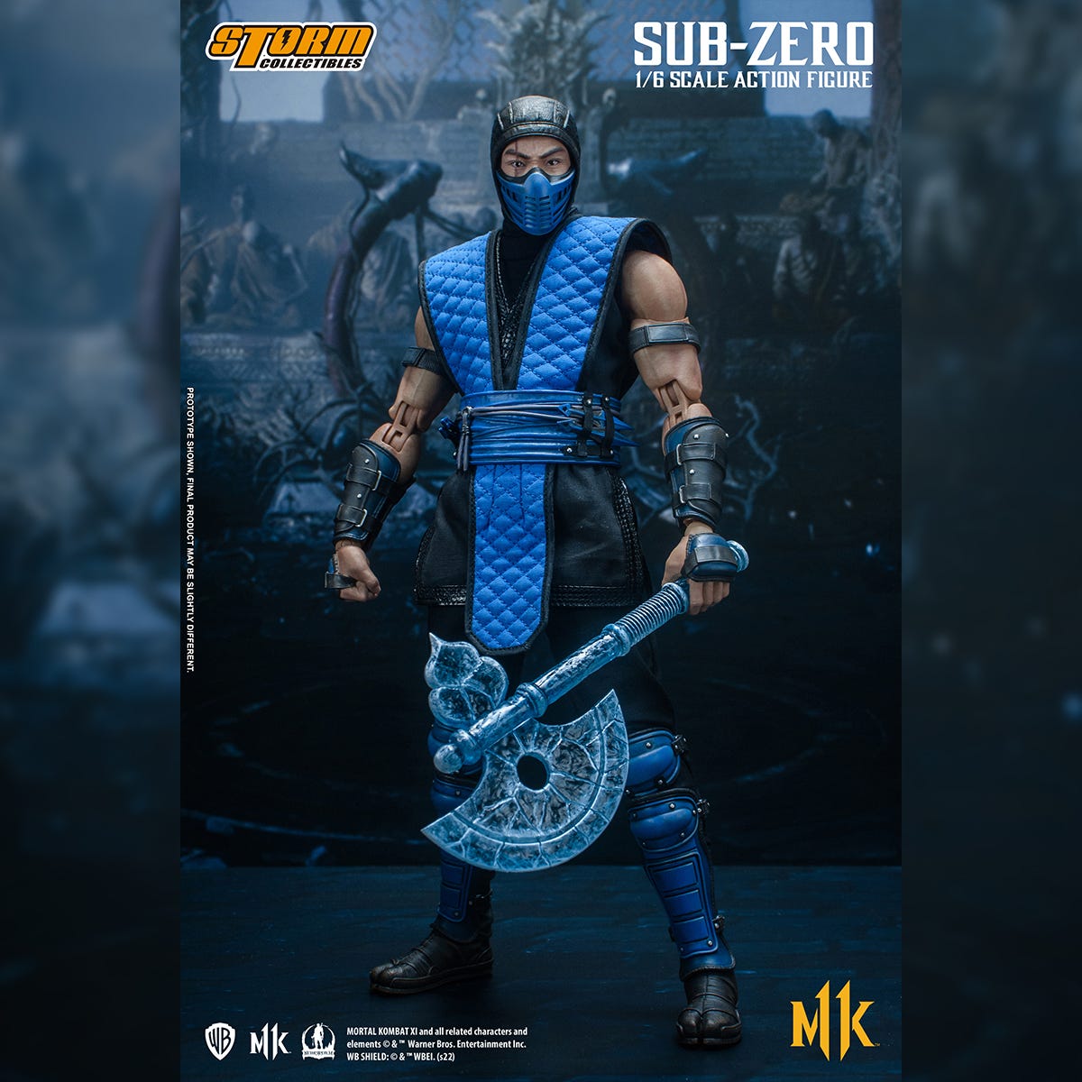 1/6 Scale KLASSIC Sub-Zero Action Figure from Mortal Kombat 11 by Storm Collectibles