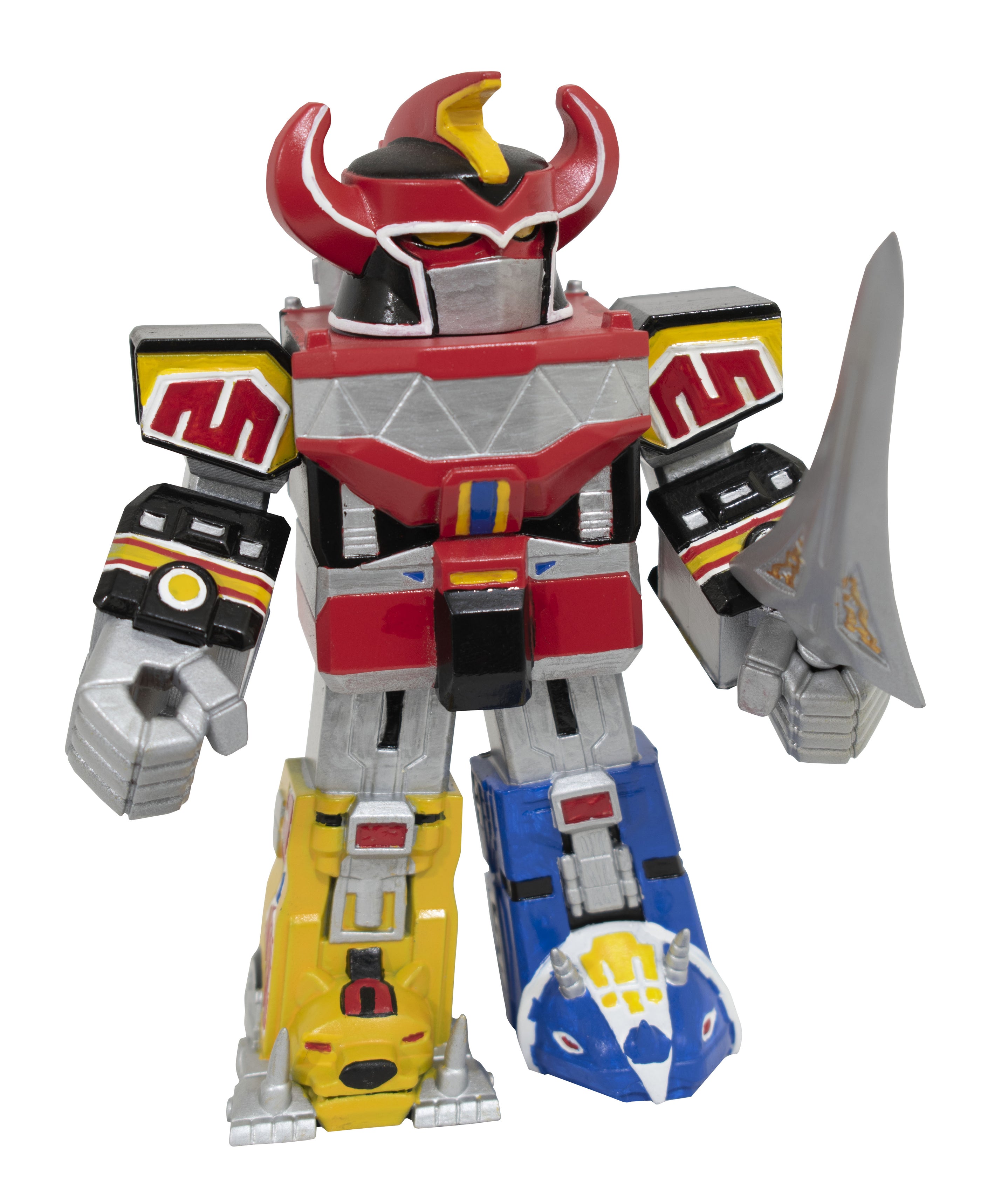 Collectible Power Rangers Megazord and Dragonzord Vinyl Figure Set - Vinimates
