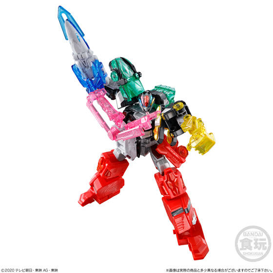 Kiramager Miniature Plastic Model Set 01 - Kiramaizin, The Main Mecha of Kiramager