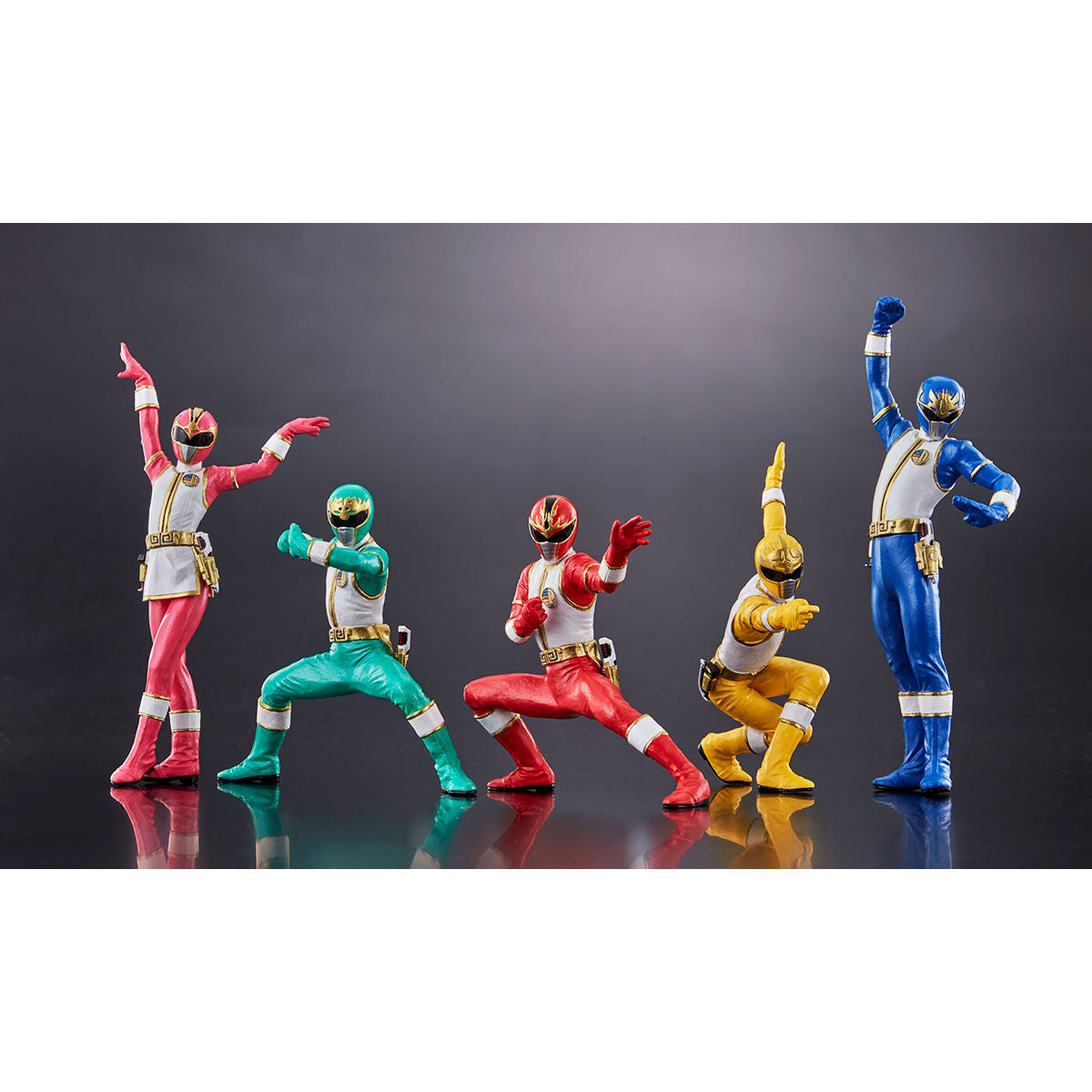 HG High - Quality Gosei Sentai Dairanger Collectible Figures Set