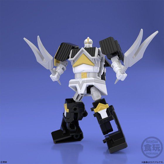 Incredible Super Minipla Muteki Shogun Set with All 5 Mechas and Weapons