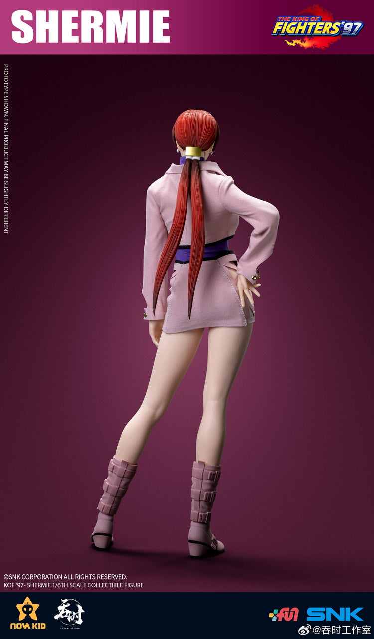 1/6 Scale Shermie Figure from King of Fighters '97 with Multiple Accessories