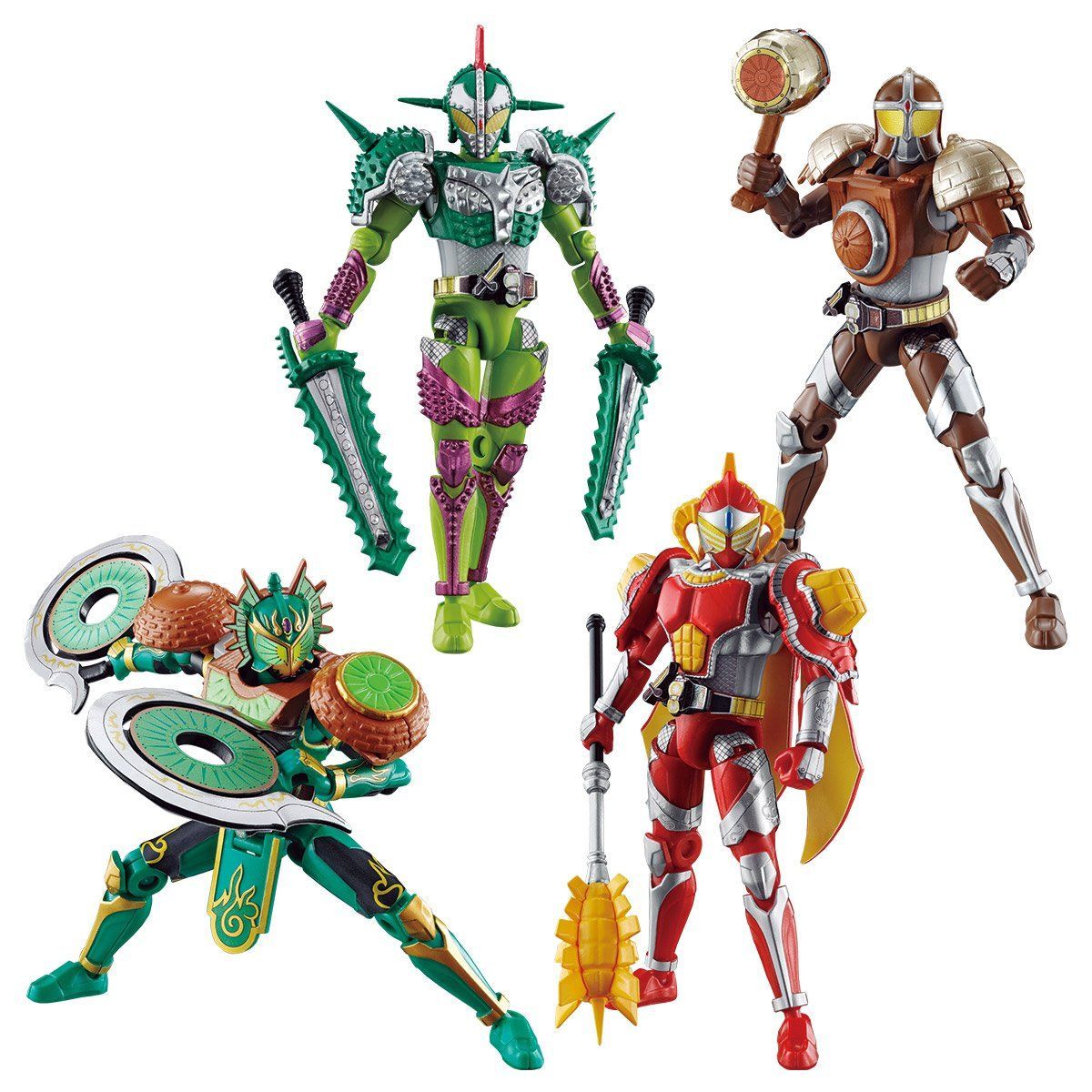 SODO Chronicle Kamen Rider Bravo and Gridon's Impressive Arms Set