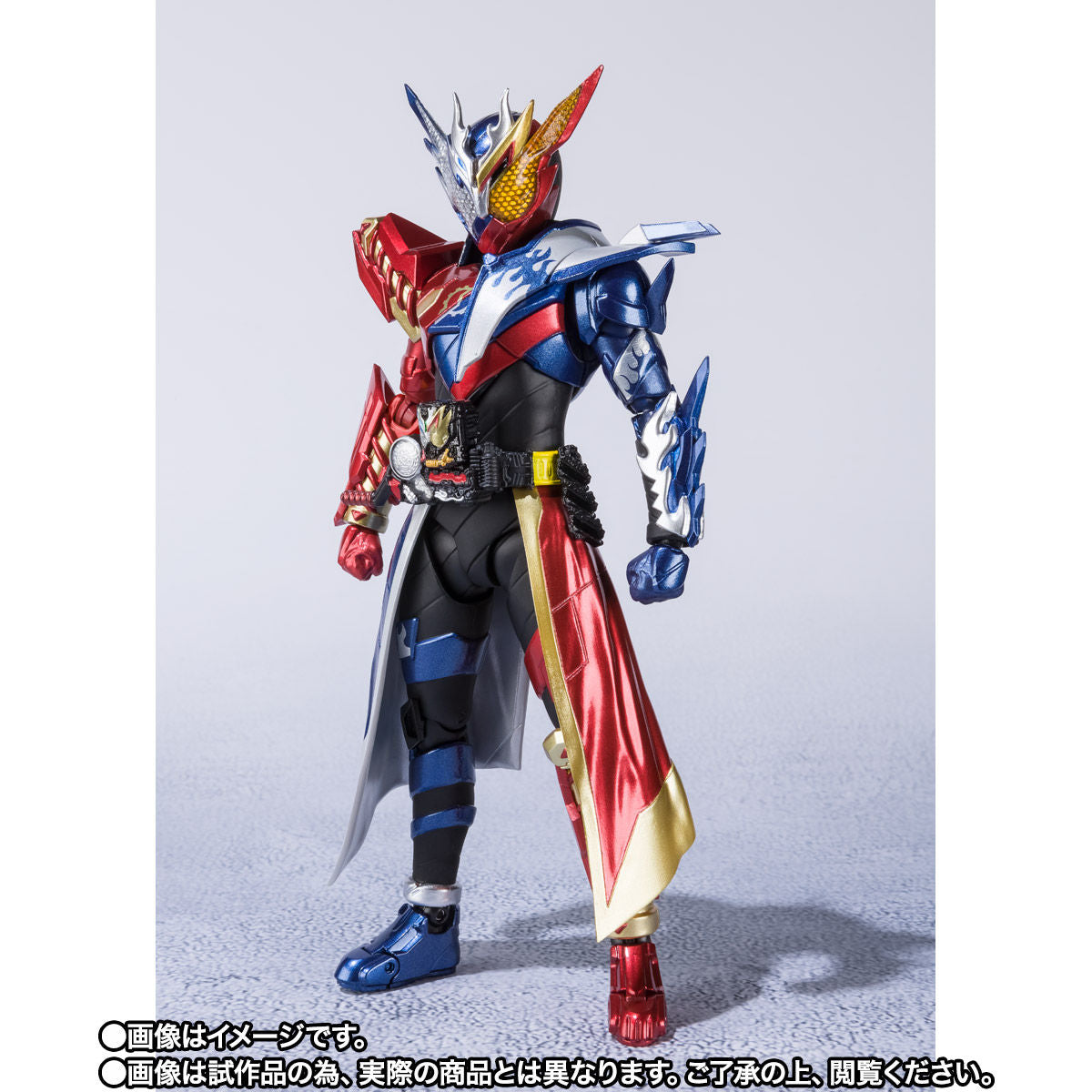SH Figuarts Action Figure of Kamen Rider Build in Cross - Z Build Form