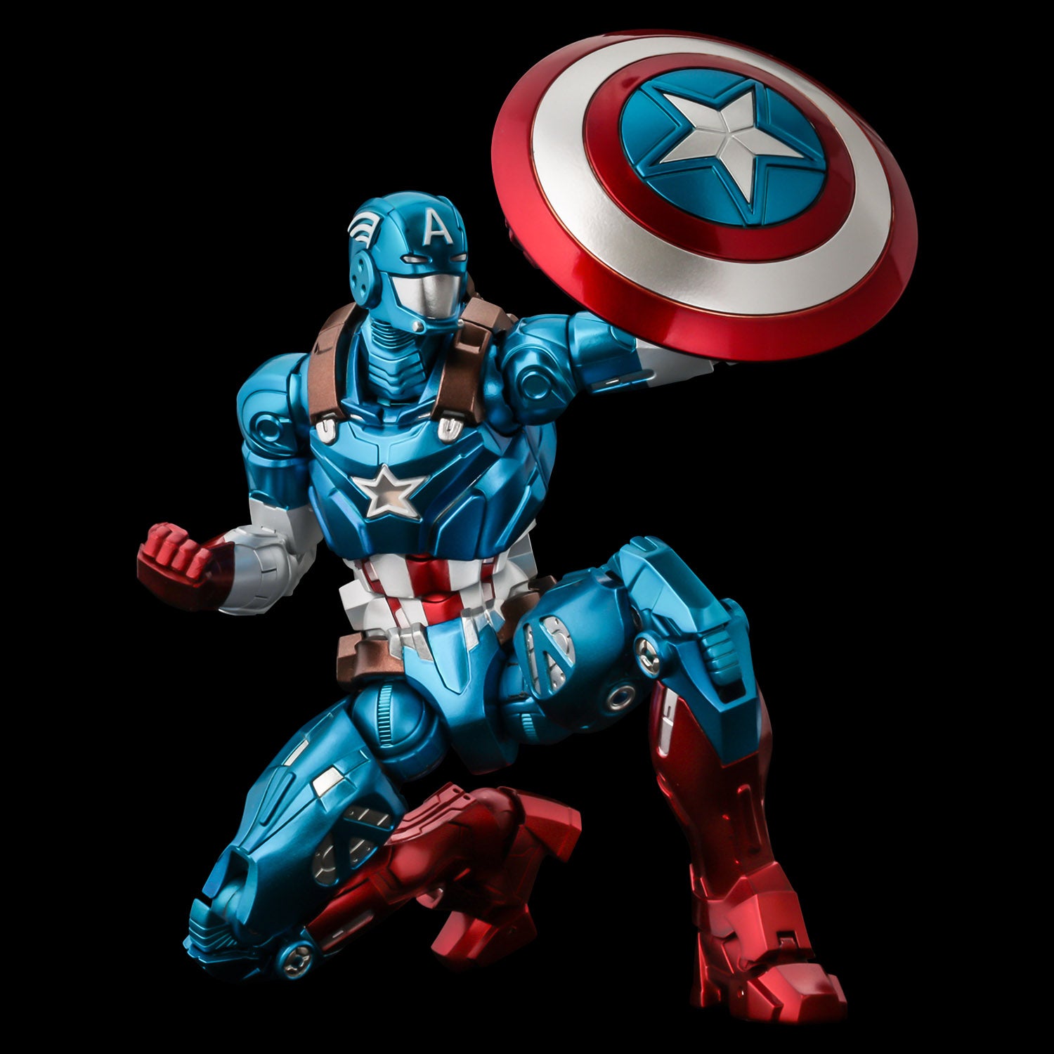 Captain America Collectible Fighting Armor Figurine
