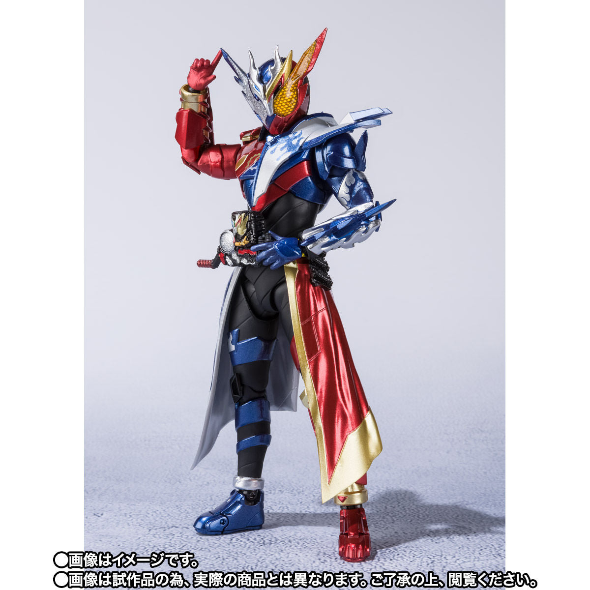 SH Figuarts Action Figure of Kamen Rider Build in Cross - Z Build Form