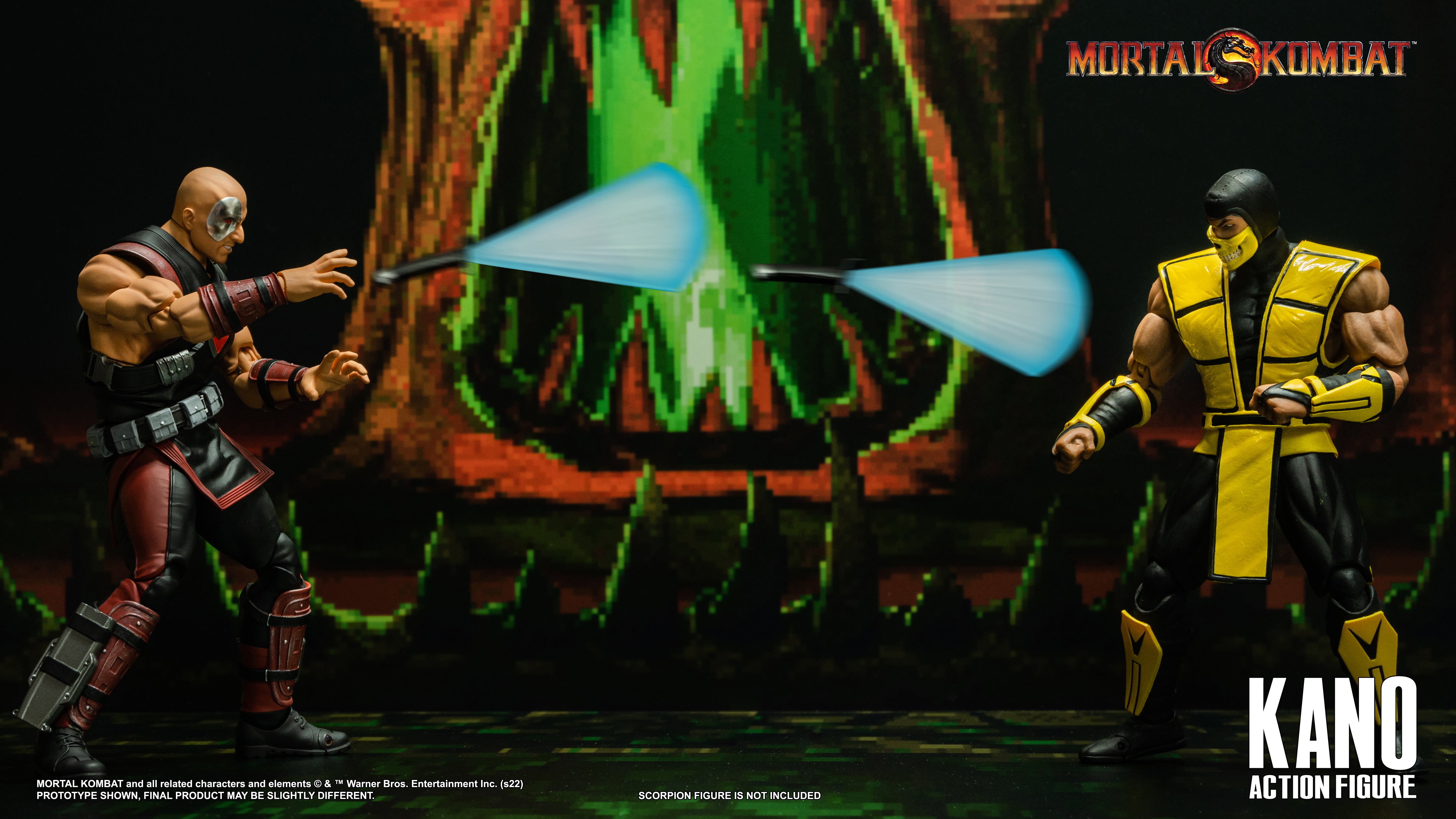 Kano Mortal Kombat Storm Highly-Detailed Collectible Action Figure