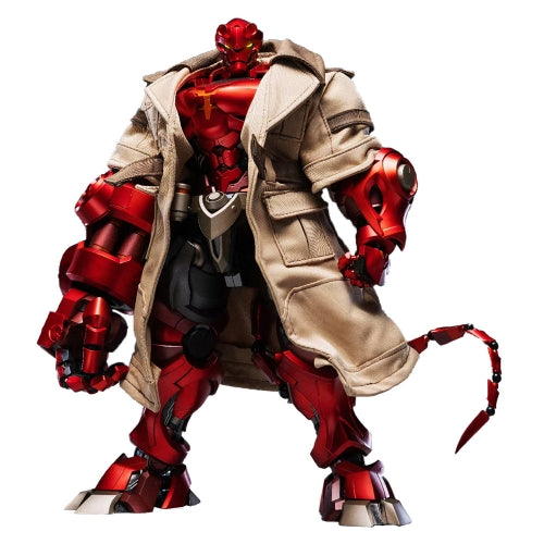 Collectible Zen x Black Horse - Diecast Hellboy Mech Action Figure