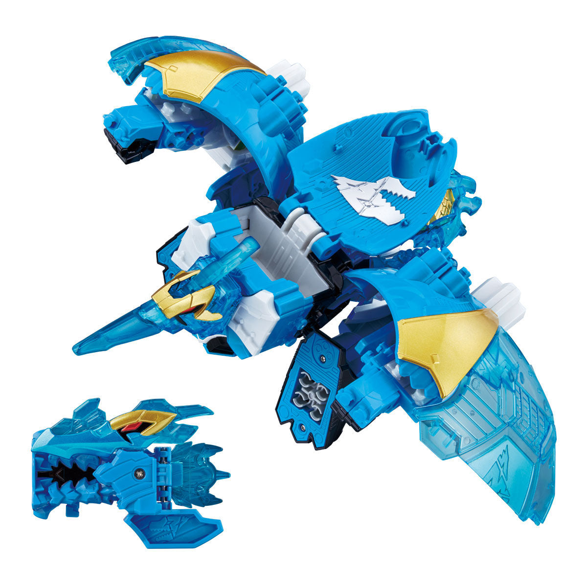 DX YokuRyuOh: A Transformable Robot Toy Combining with Other Models