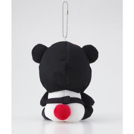 ROG Heisei Kamen Rider Panda - Inspired Plush Mascot Keychains for Collectors and Fans