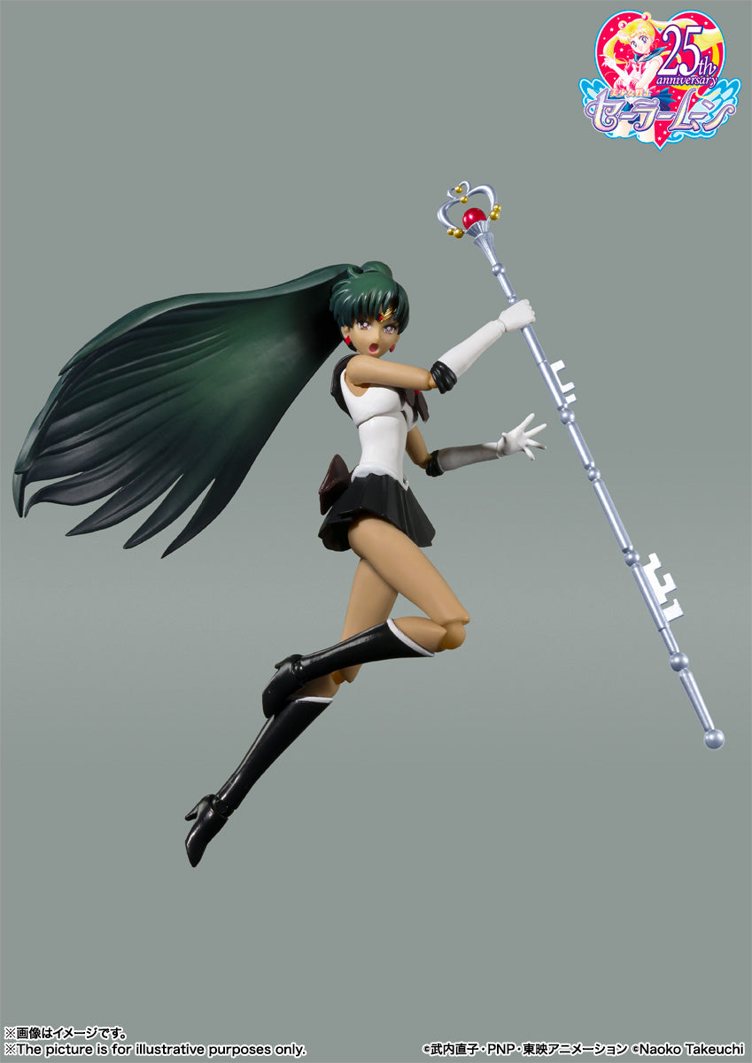 SH Figuarts Collectible Figure - Animation Color Edition of Sailor Pluto from Pretty Guardian Sailor Moon