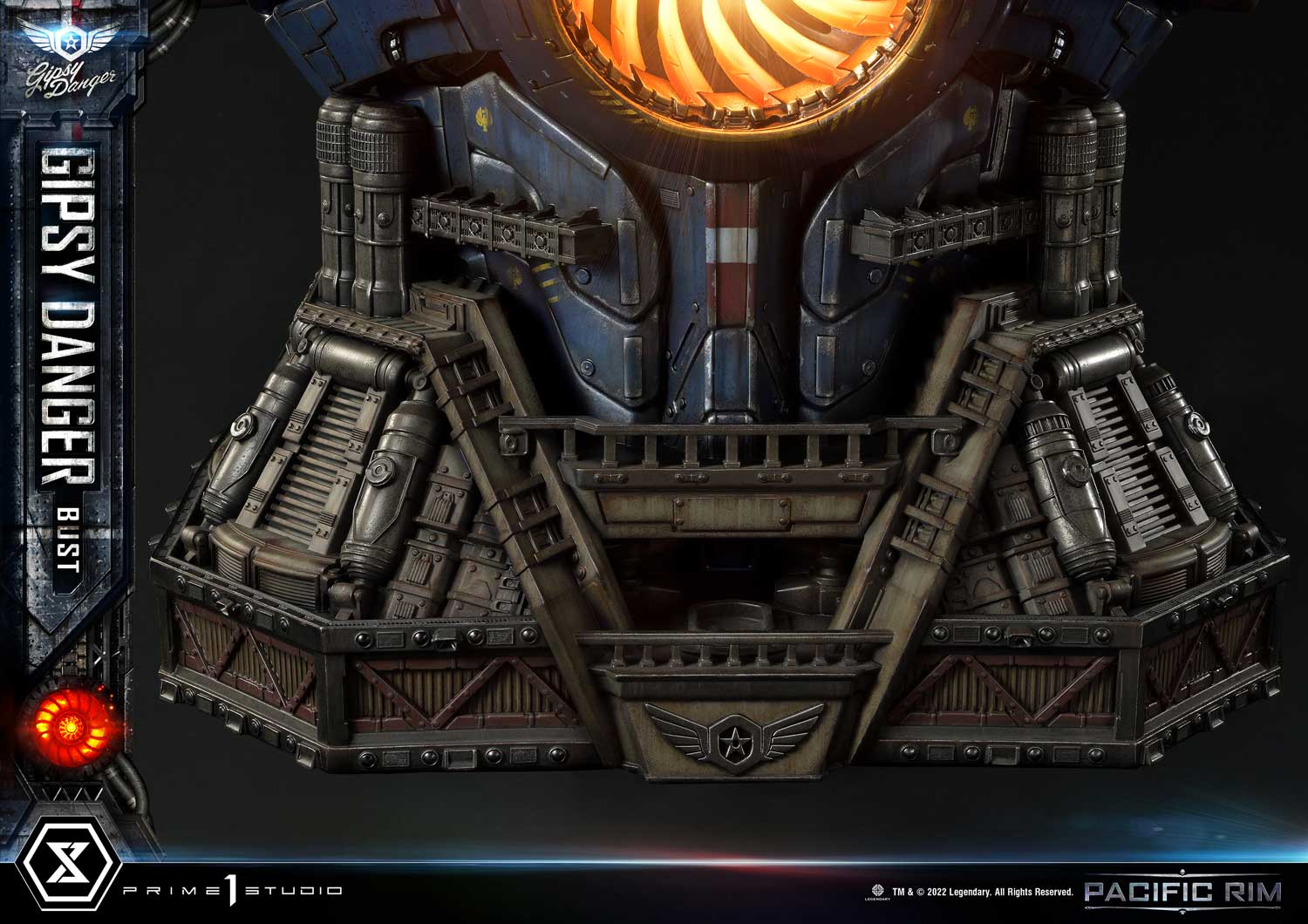 Pacific Rim Gipsy Danger Life - Size Bust Collectible Model