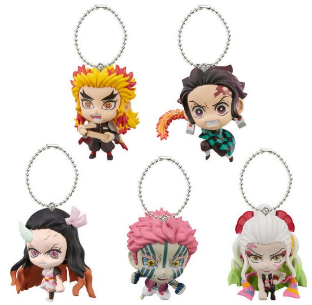 Unique Deformed Demon Slayer Mascot Set of 5