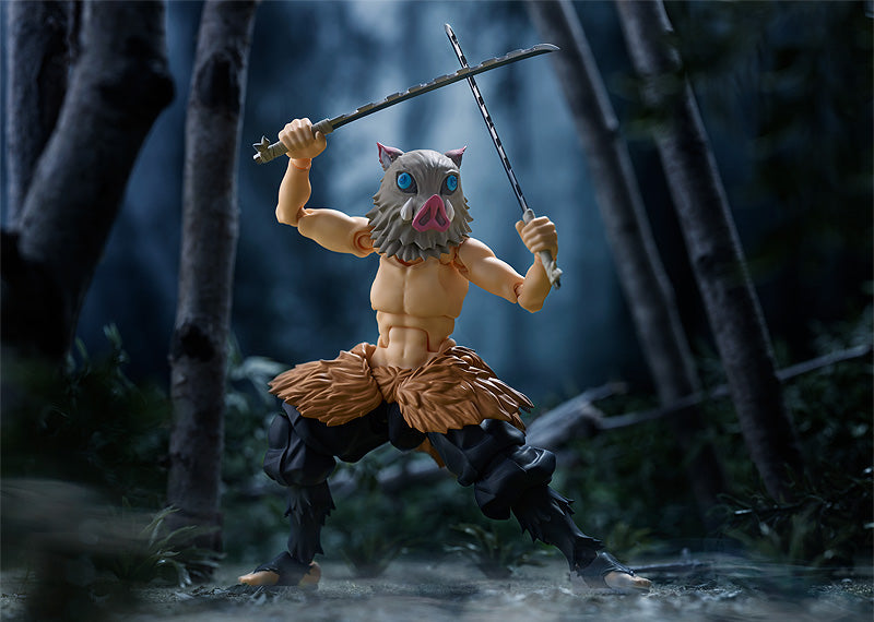 DX Inosuke Hashibira Demon Slayer Action Figure Figma Collectible