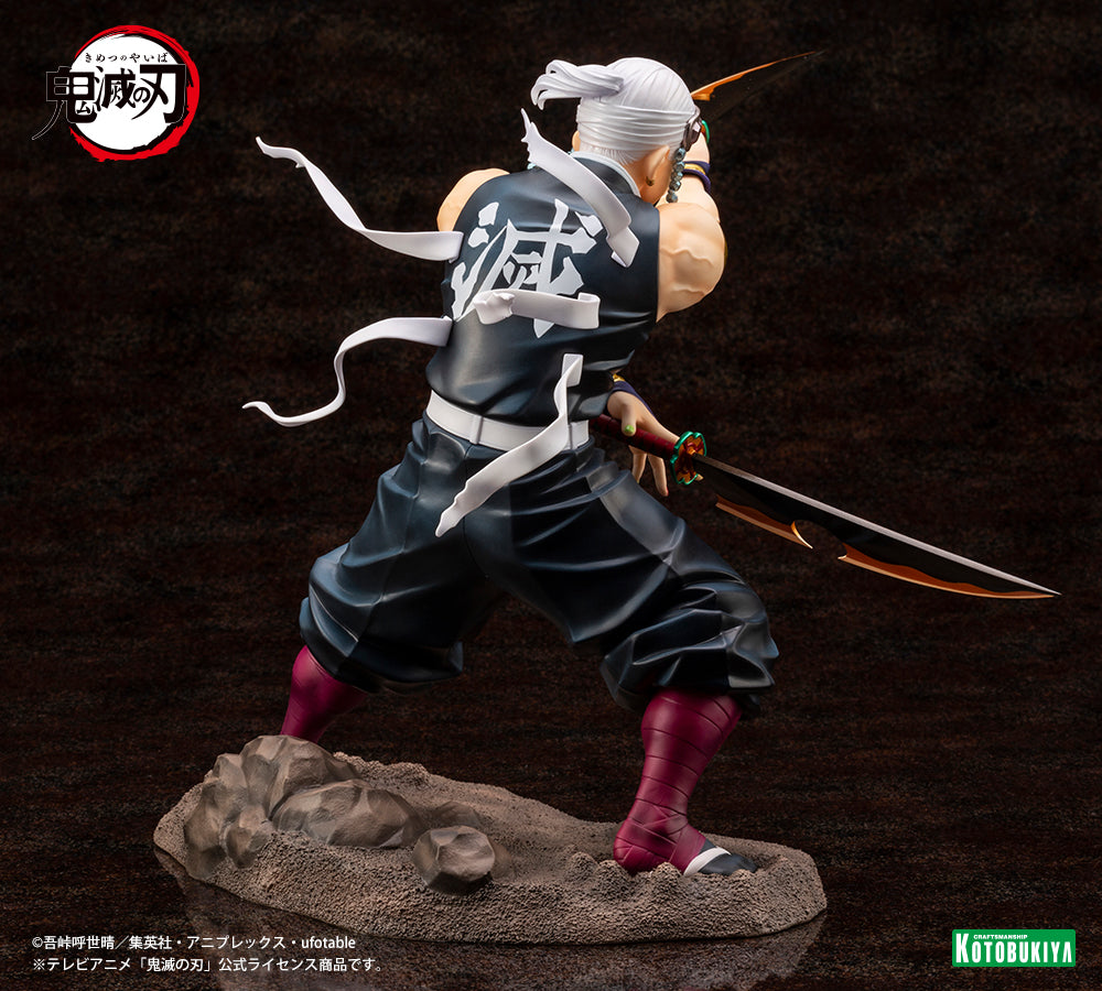 ARTFX J Collectible Statue of Tengen Uzui from Demon Slayer: Kimetsu no Yaiba