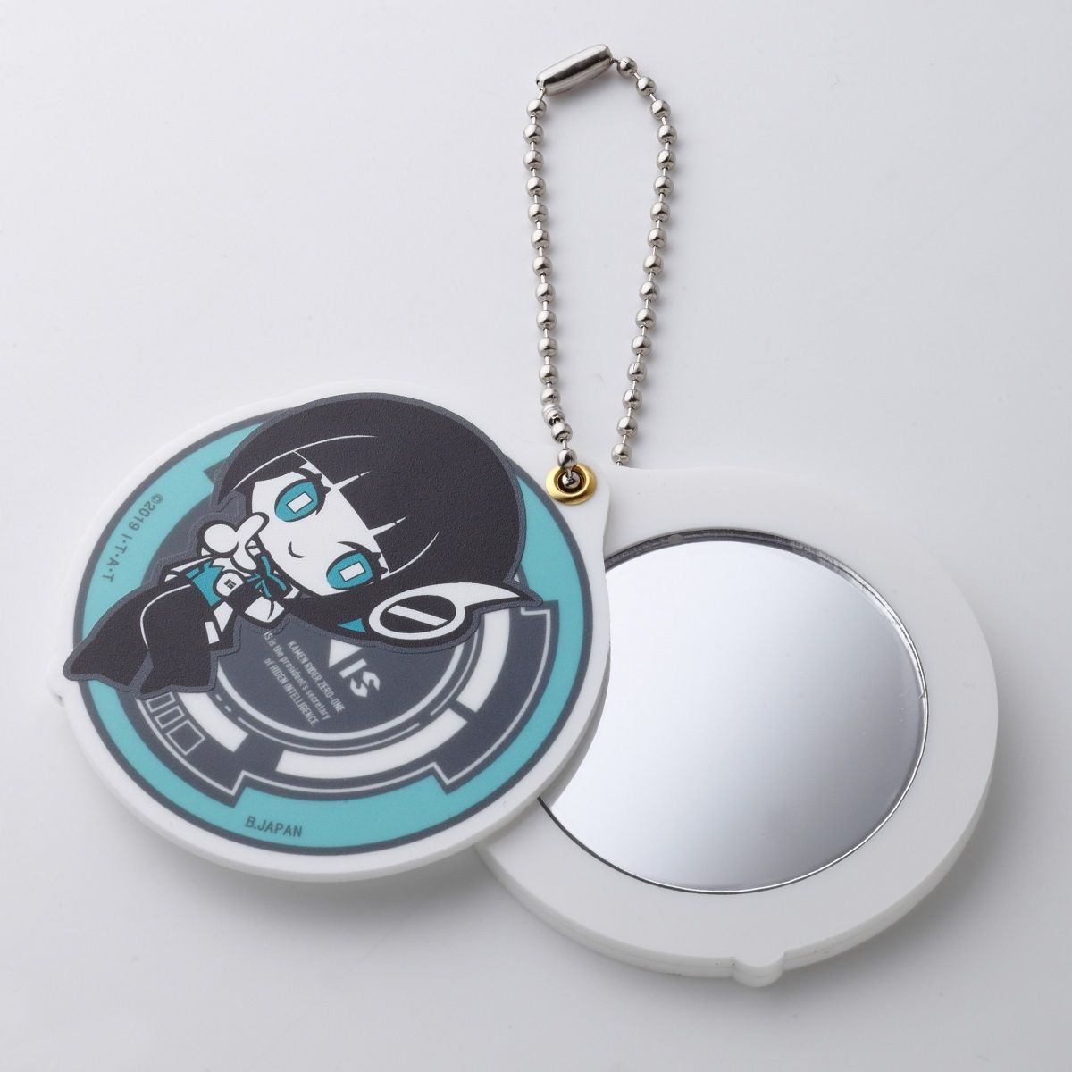 Izu Branded Sliding Cover Decorative 2.5-Foot Mirror