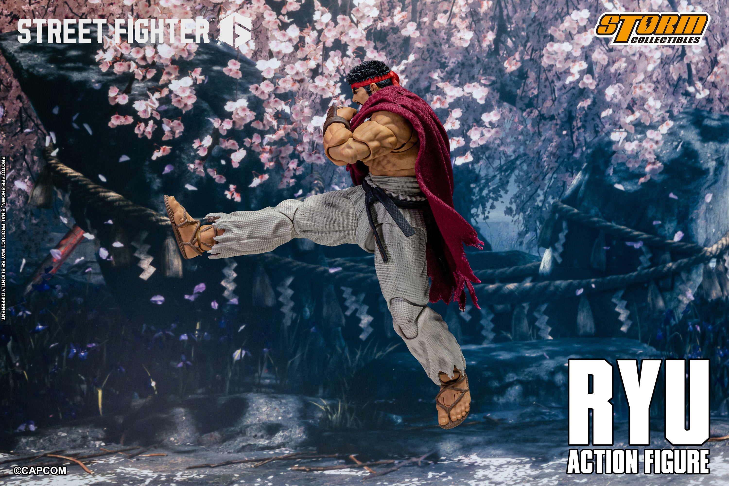 Storm Collectibles Action Figure - Ryu from Street Fighter 6
