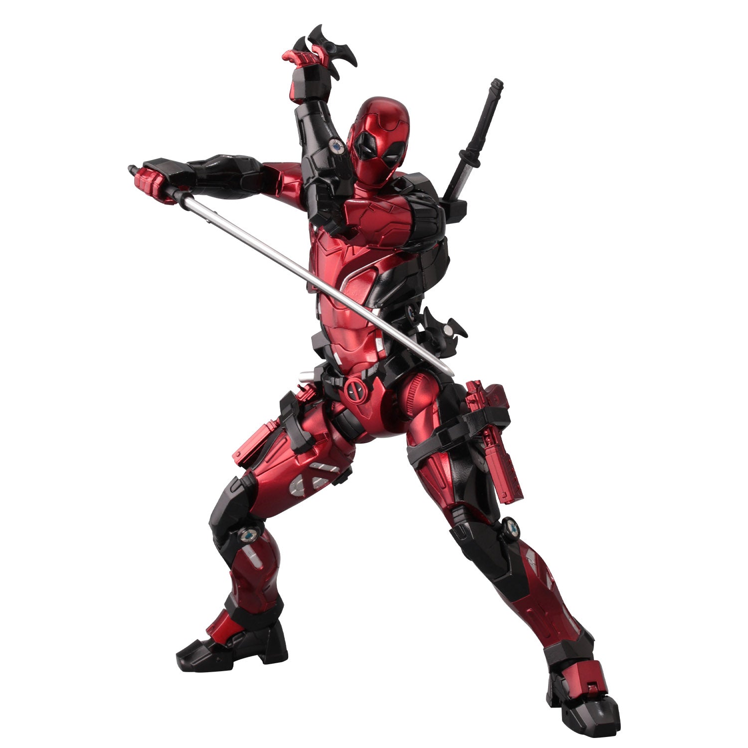 Fighting Armor Action Figure of Deadpool with Signature Gear