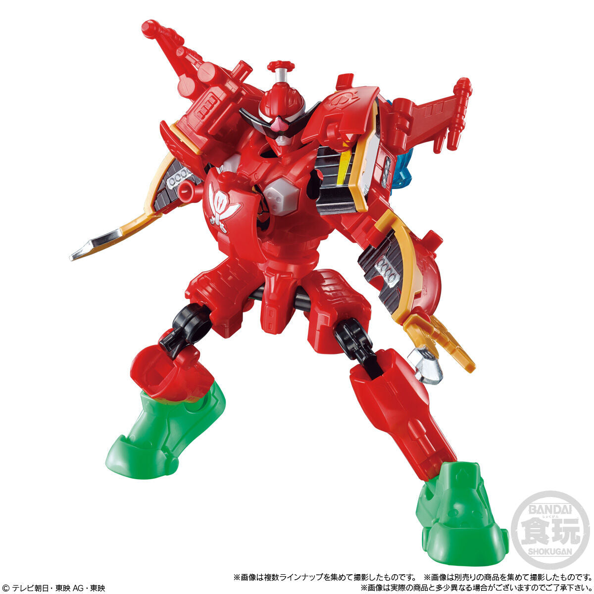Miniature Plastic Model Set 03 of DonBrothers Sentai Series