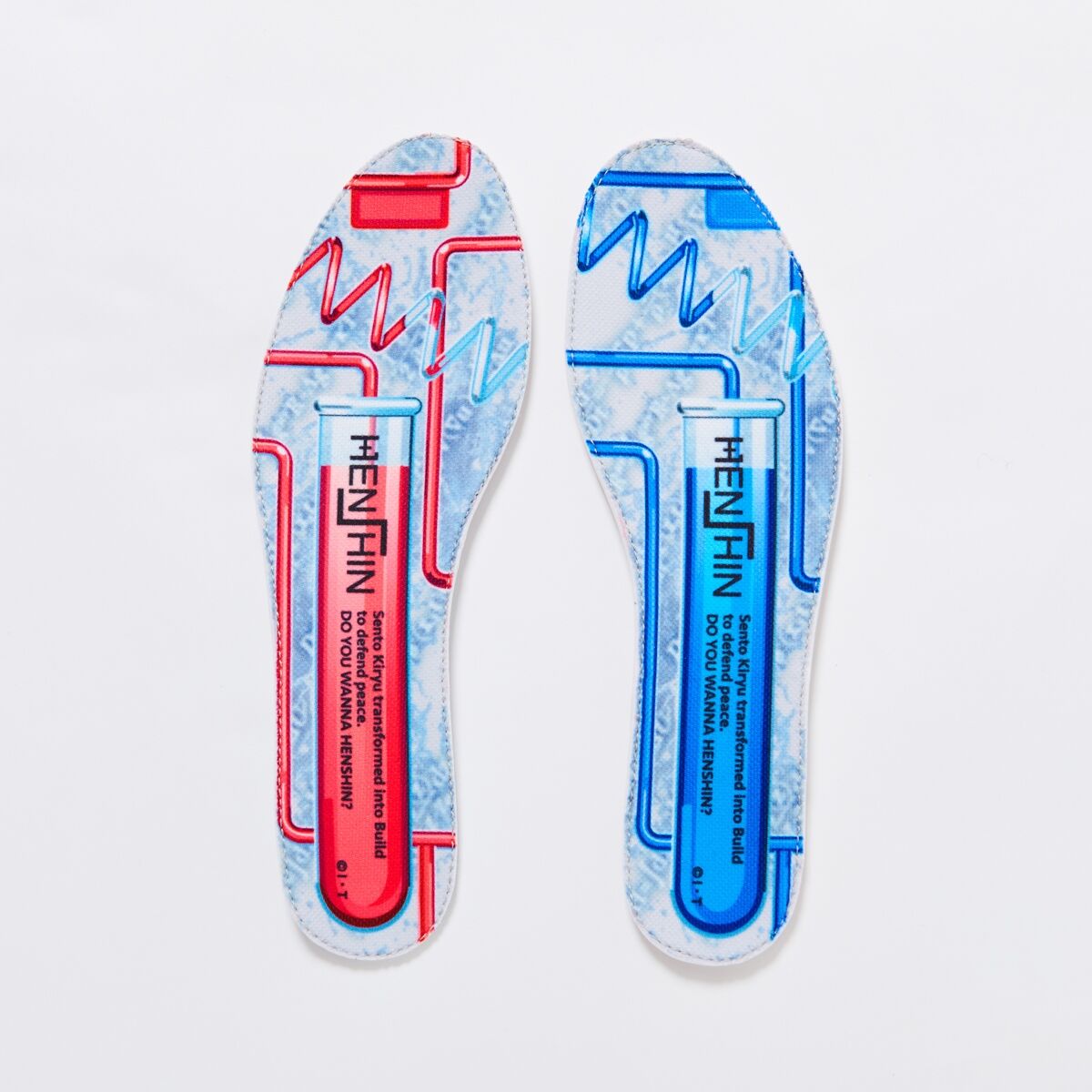 Kamen Rider Build Inspired Sneakers with Unique Henshin Design