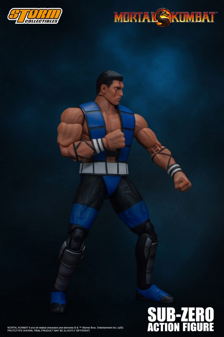 Unmasked Sub - Zero Action Figure from Mortal Kombat 3
