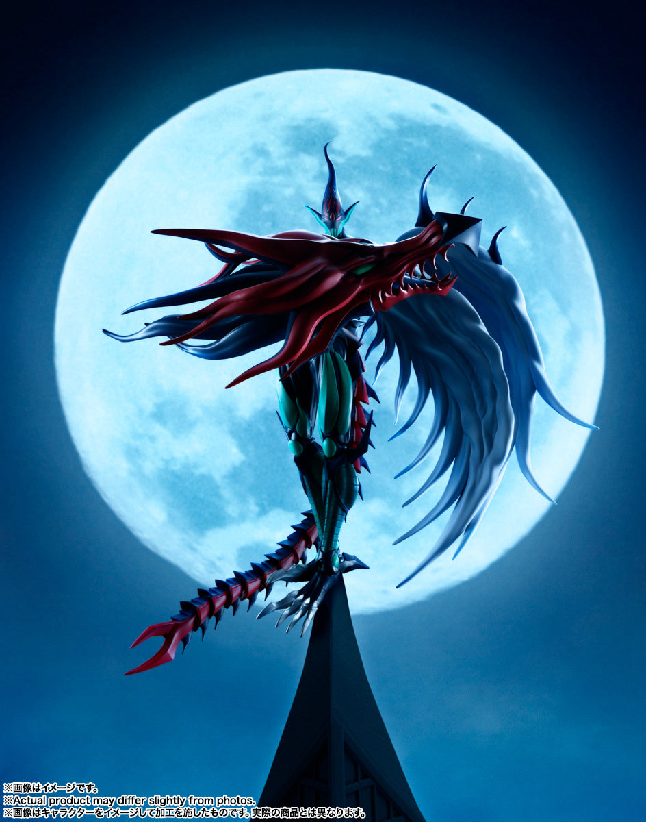 Bandai's S.H. MonsterArts Collectible Action Figure - Elemental HERO Flame Wingman