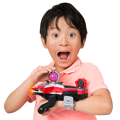 Exclusive Kamen Rider KR Kyutama with TV-Kun Magazine