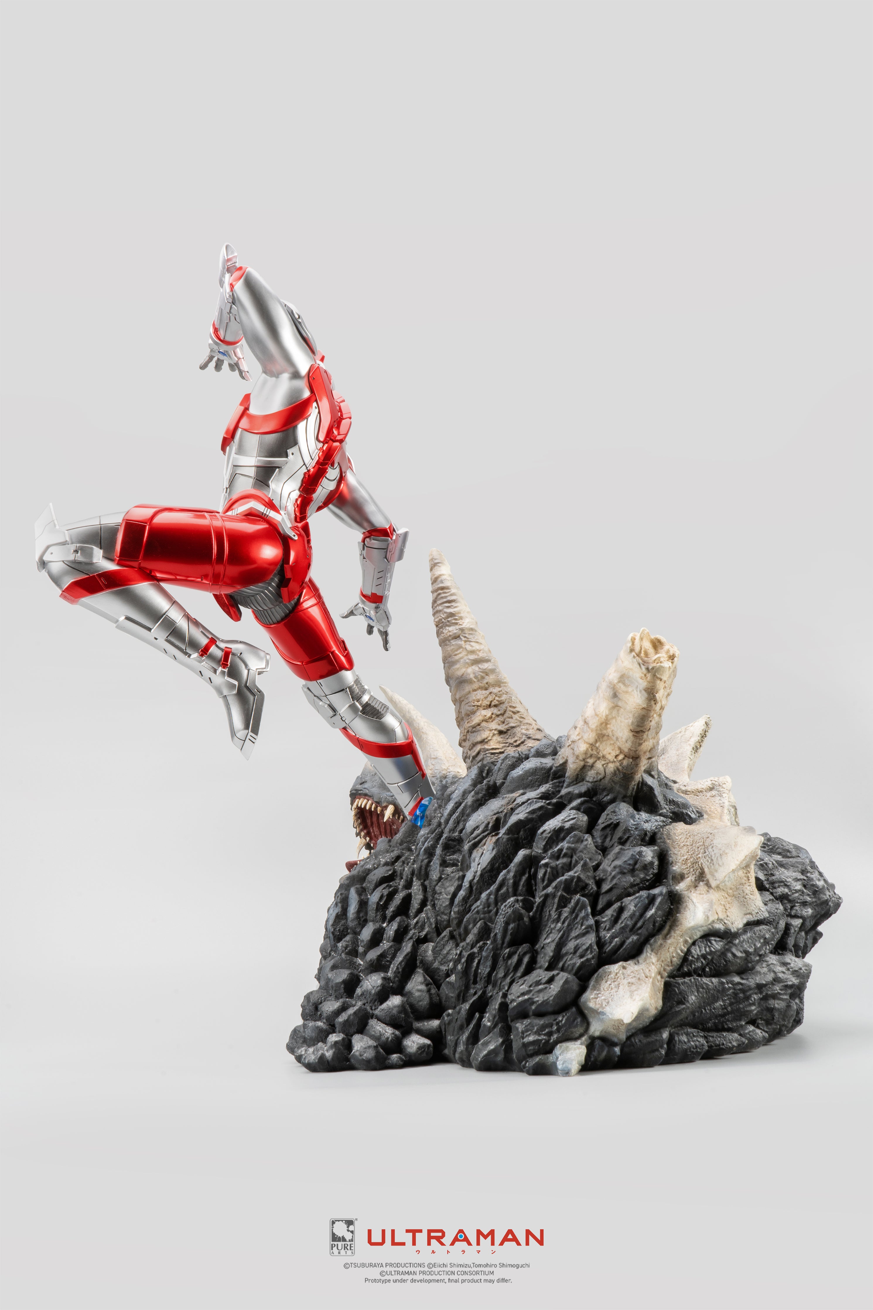 High - Quality 1/4 Scale Standard Edition Ultraman vs Black King Battle Statue