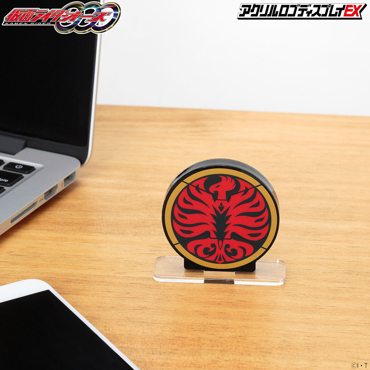 Acrylic Display Mark for Kamen Rider OOO Tajadol Combo Figures