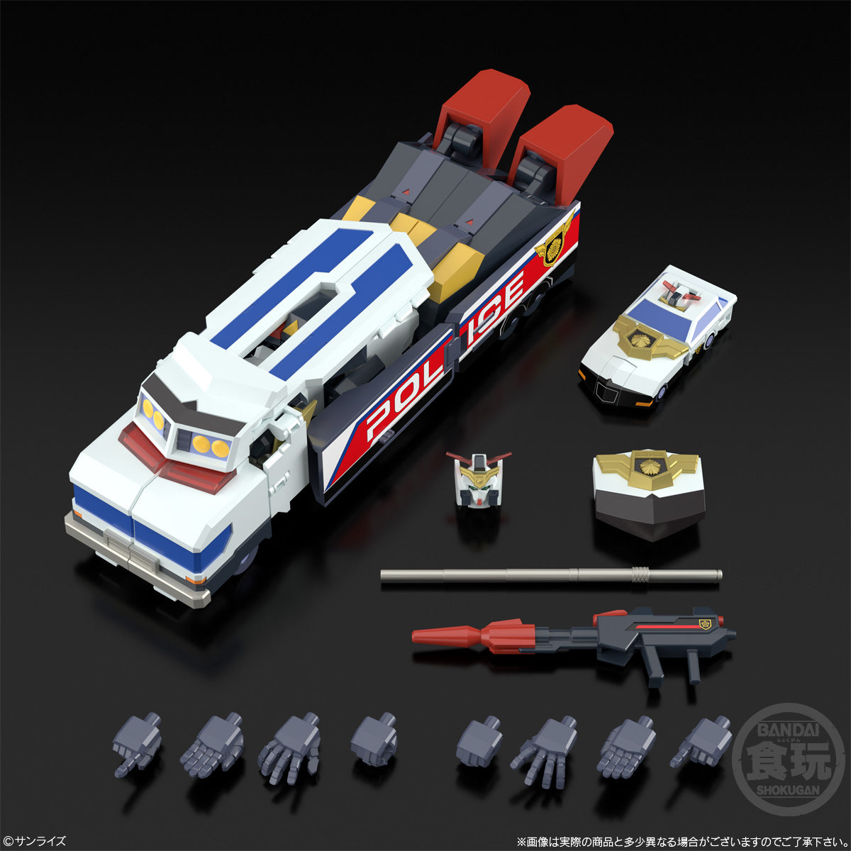 Shokugan Modeling Project (SMP) Brave Police J - Decker Model Kit