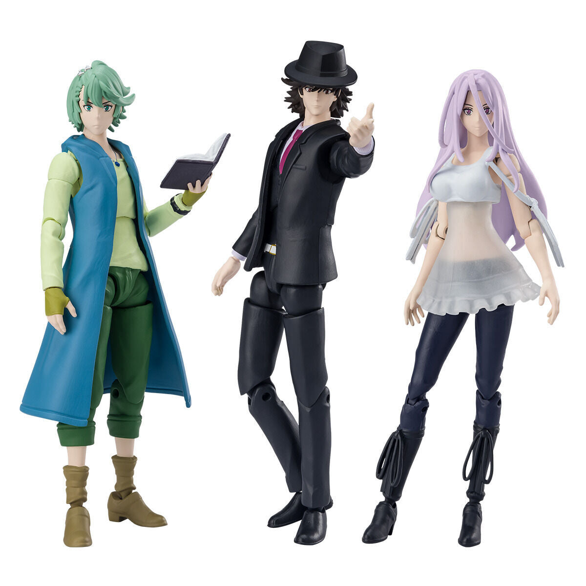 Kamen Rider W's Fuuto PI Anime Adaptation Inspired Action Figure Set - SHODO XX Fuuto PI