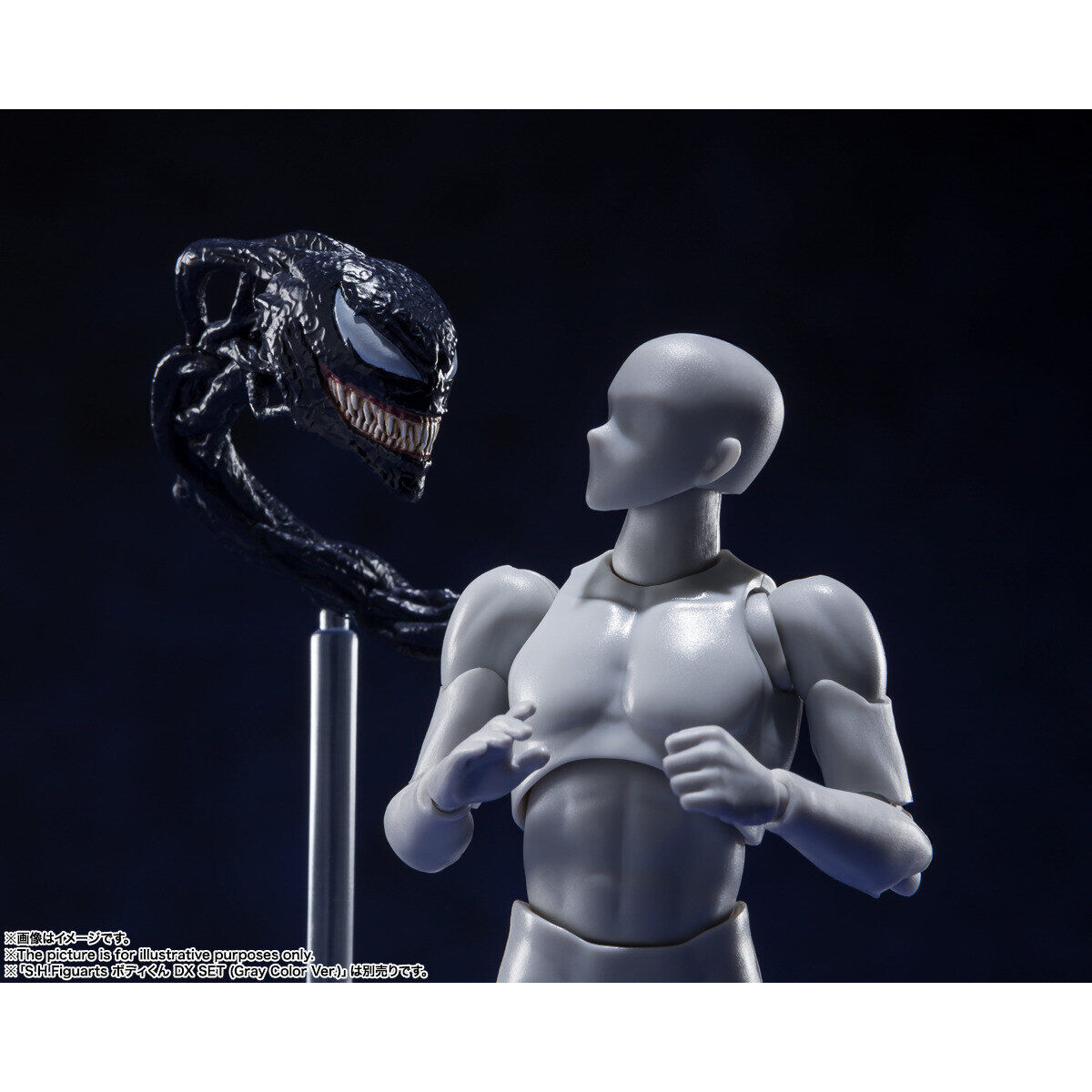 SH Figuarts Highly Poseable Venom from Let There Be Carnage Movie