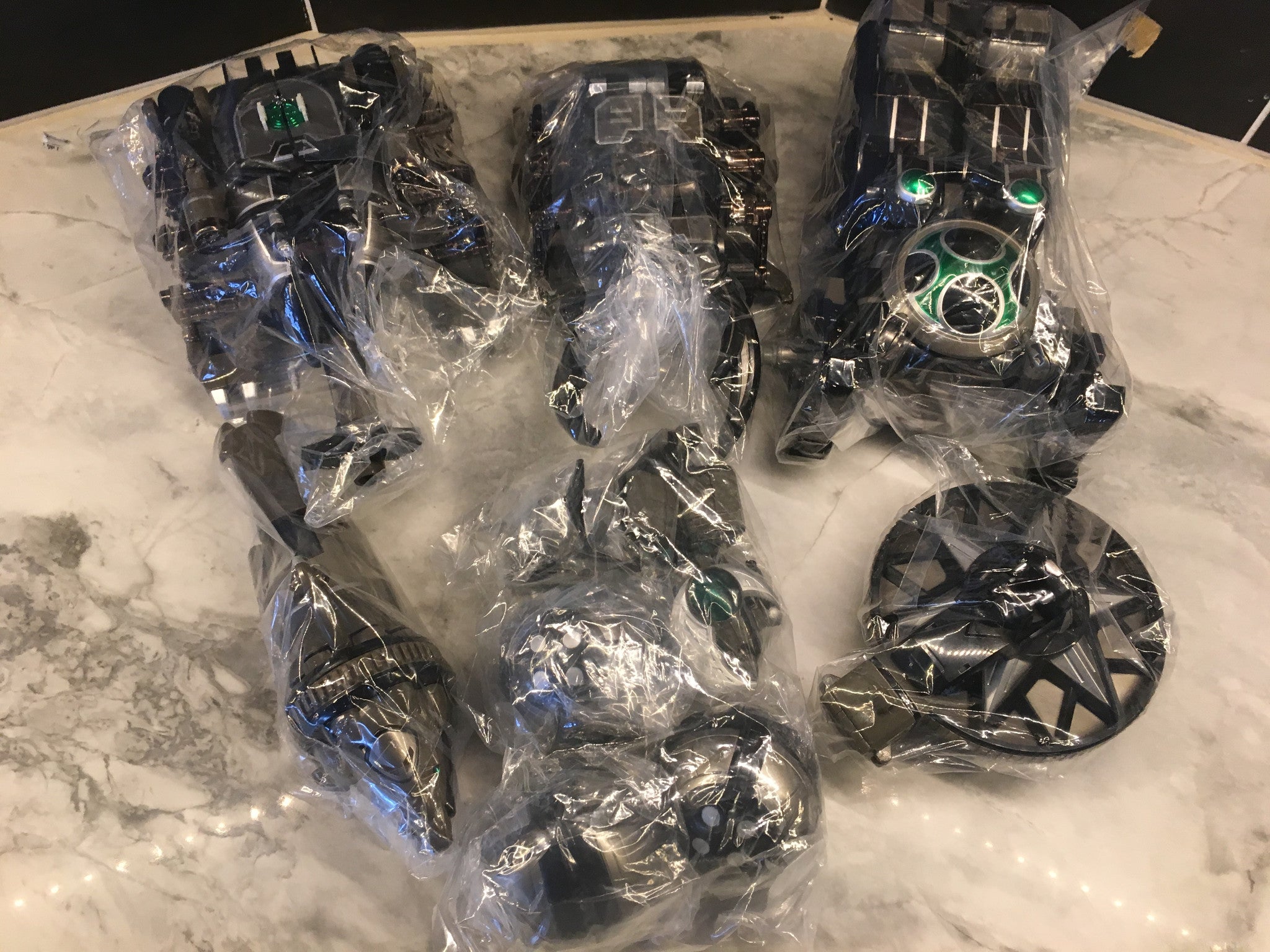 DX Tactical Black Senpuujin and Gouraijin Collectible Set