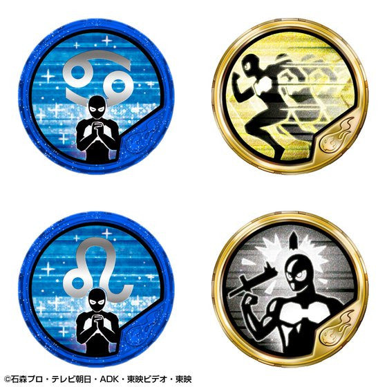 Exclusive Kamen Rider Cronus Buttobasoul Medal Set with 24 Medals