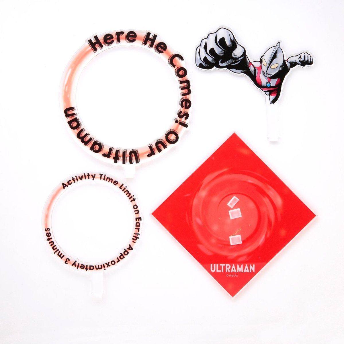 Dramatic Ultraman Acrylic Dimension Display for Collectibles and Decor