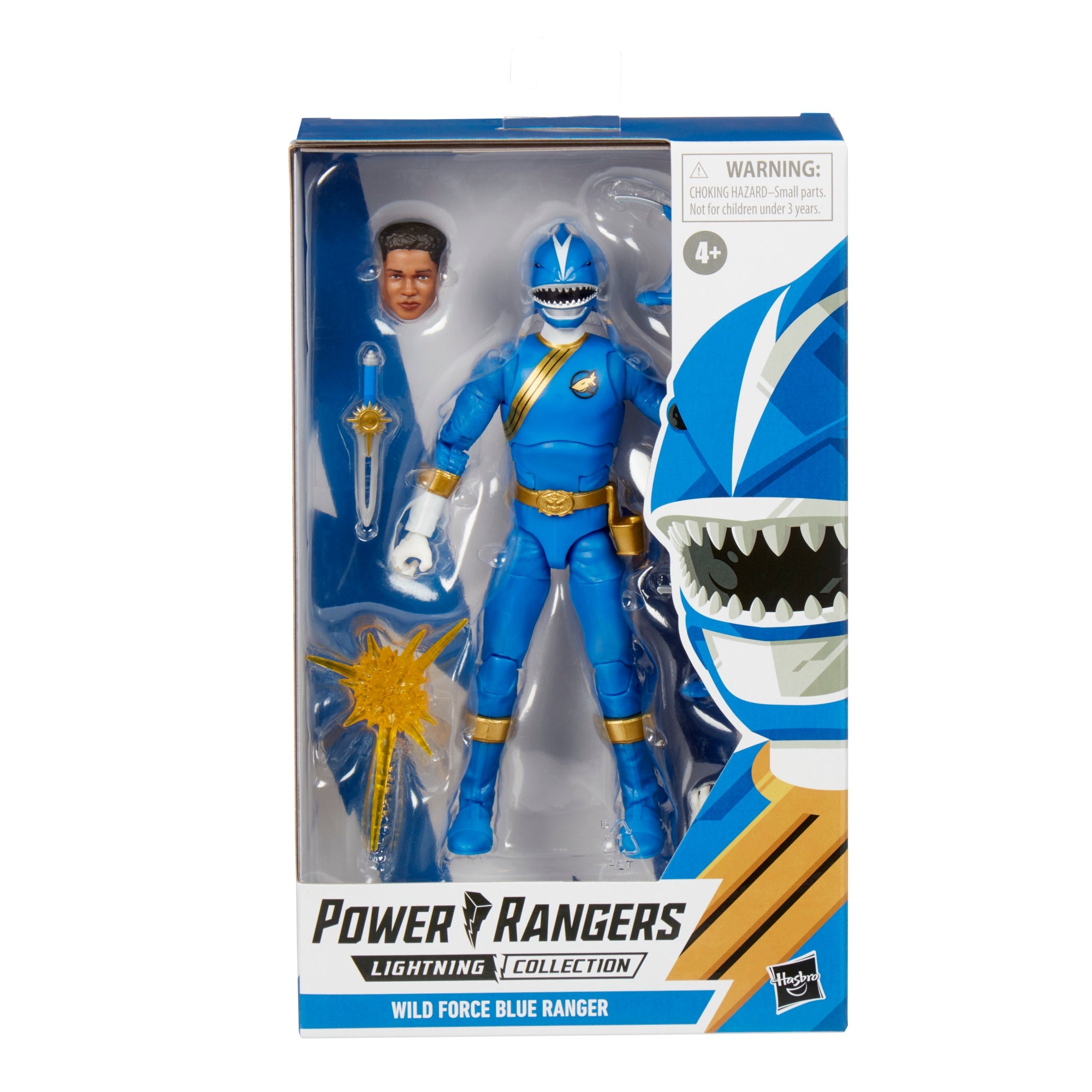 Lightning Collection Action Figure - Wild Force Blue Ranger