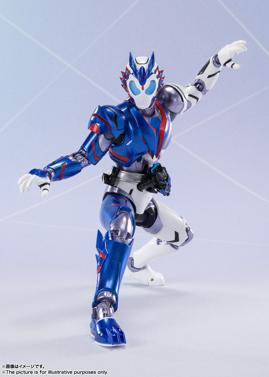 SH Figuarts Collectible Action Figure - Kamen Rider Vulcan Shooting Wolf Version