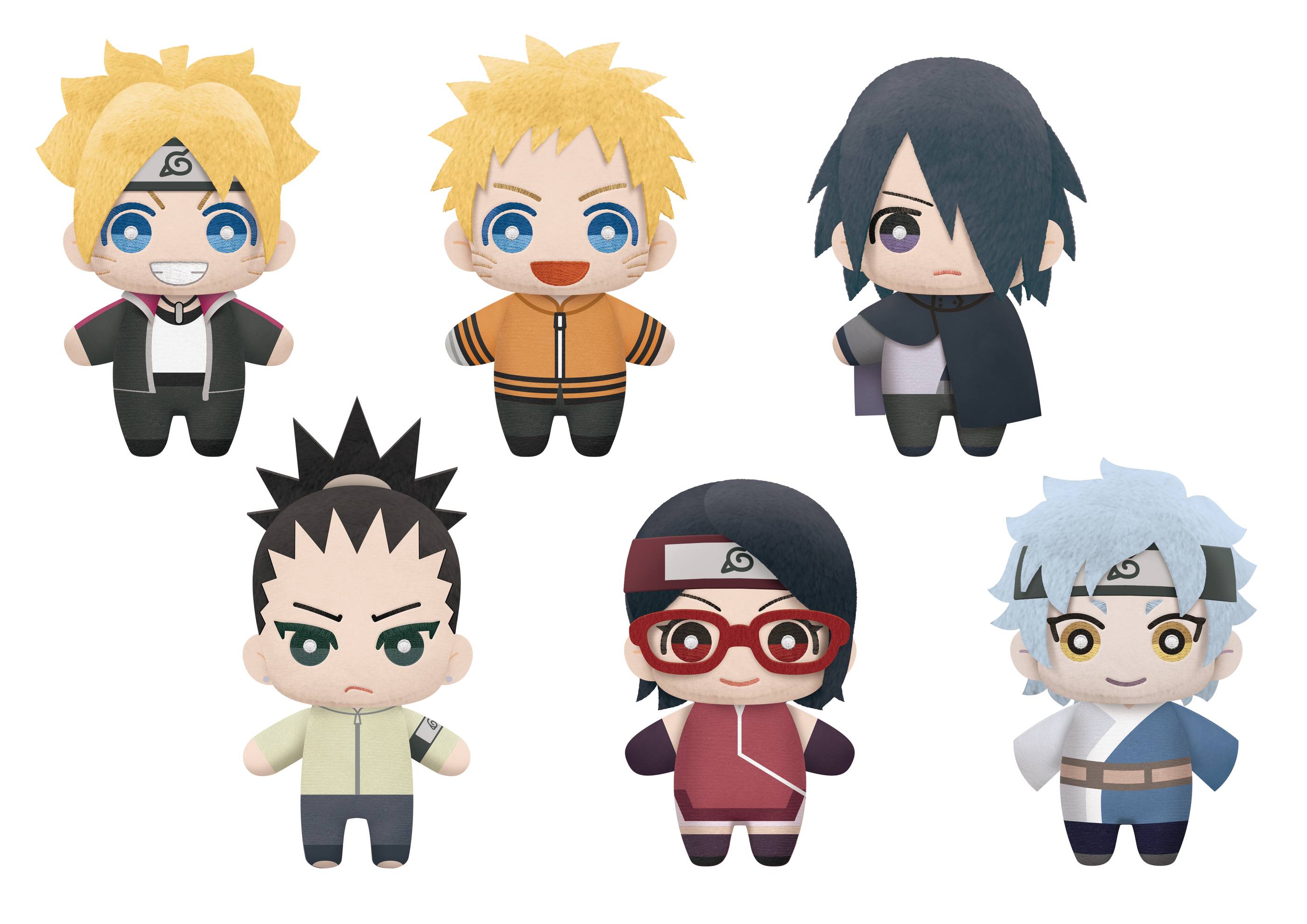 Banpresto Boruto: Naruto Next Generations Approximately 6 - inch Tall Plushies