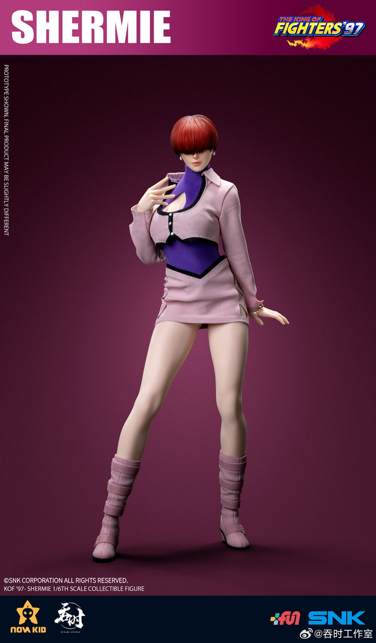 1/6 Scale Shermie Figure from King of Fighters '97 with Multiple Accessories
