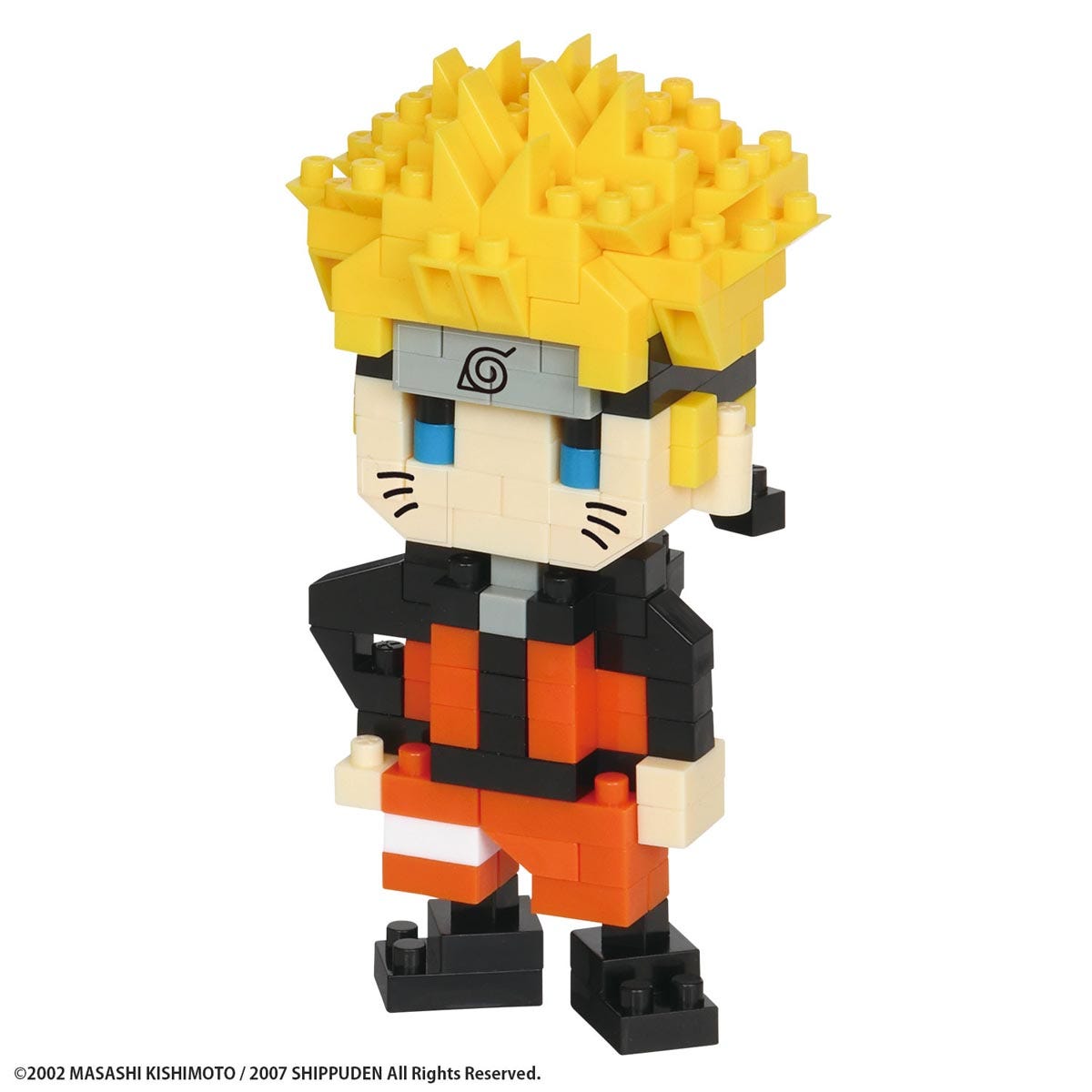 Nanoblock Miniature Building Set - Naruto Uzumaki from Naruto Shippuden Series